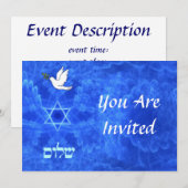 Dove - Shalom Kaart (Voorkant / Achterkant)