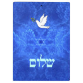Dove - Shalom Klembord (Achterkant)