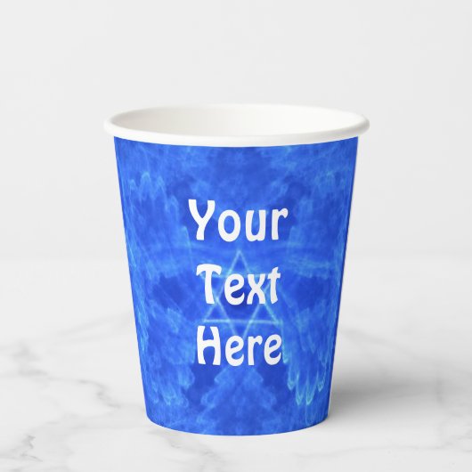 Dove - Shalom Papieren Bekers (Achterkant)