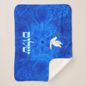 Dove - Shalom Sherpa Deken (Voorkant)