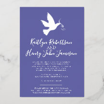 Dove Silver Blue, een eenvoudige bruiloft met foto