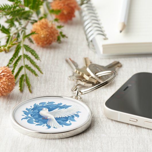 Dove Sleutelhanger (Zijkant)