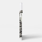 Dove snake pit tattoo ontwerp iPhone hoesje (Rechterkant)