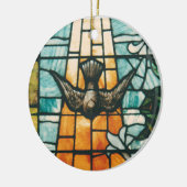 Dove symboliseert de Heilige Geest Keramisch Ornament (Links)