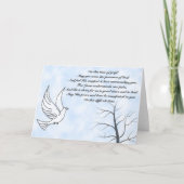 Dove Sympathcard Bedankkaart (Voorkant)