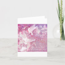 Dove Sympathiekaart blank