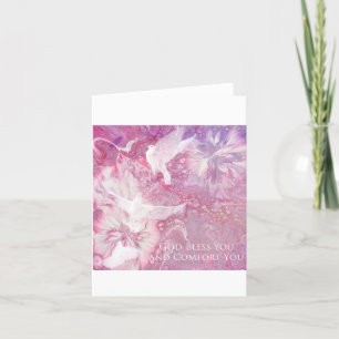 Dove Sympathiekaart blank Bedankkaart