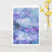 Dove Sympathy Kaart (Gele Bloem)