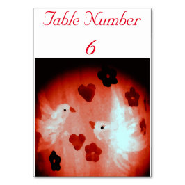 Dove Tortelduifjes Art Kaart