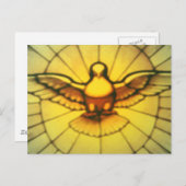 Dove van de Heilige Geest Briefkaart (Voorkant / Achterkant)