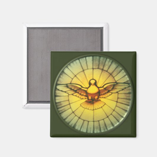 Dove van de Heilige Geest Magneet (Voorkant / Achterkant)