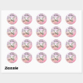Dove van Vrede Pasen Ronde Sticker (Vel)