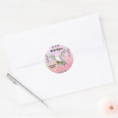 Dove van Vrede Pasen Ronde Sticker (Envelop)