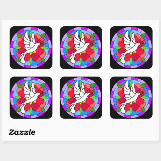 Dove Vierkante Sticker