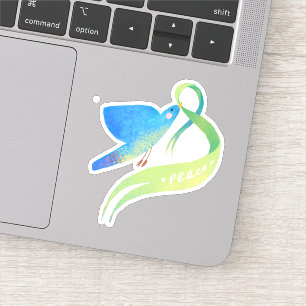 DOVE, VREDESSYMBOOL STICKER