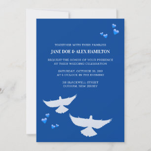 Dove Wedding Kaart