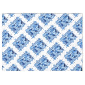 Dove With Celtic Peace Text In Blue Tones Tafelkleed (Voorkant (Horizontaal))