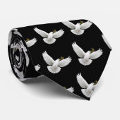 Dove with Olive Branch Stropdas (Opgerold)