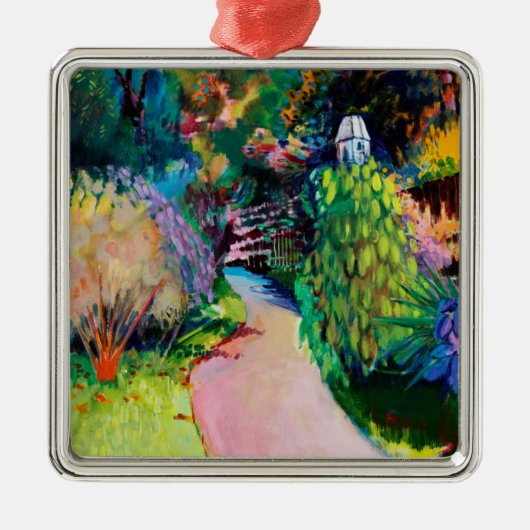 Dovecote Exotic Metalen Ornament (Voorkant)