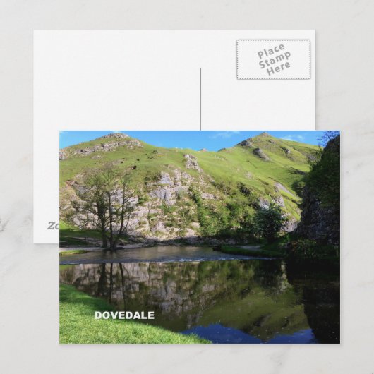 Dovedale Briefkaart (Voorkant / Achterkant)