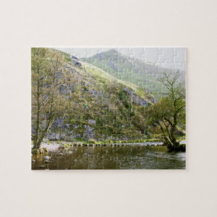 Dovedale Derbyshire, Peak District souvenir foto Legpuzzel