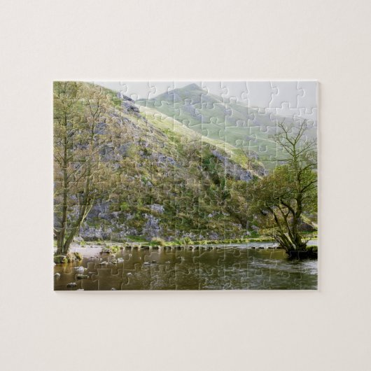 Dovedale Derbyshire, Peak District souvenir foto Legpuzzel (Horizontaal)