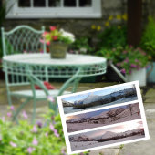 Dovedale panoramiek feestdagen kaart