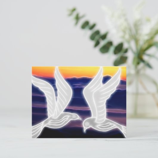 Doven Briefkaart (Staand voorkant)