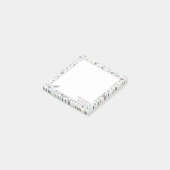 Doven en bloemen post-it® notes (Schuin)