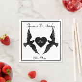 Doven en hart servet (Insitu)