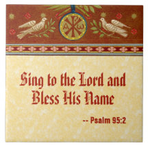 Doven en Medallion na St. Cecilia (SNV 36)