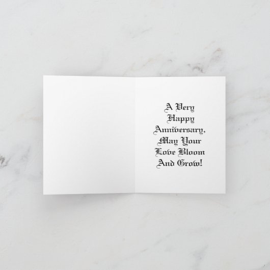 Doven in het Wenskaart van het mandje Jubileum Kaart (Binnen)