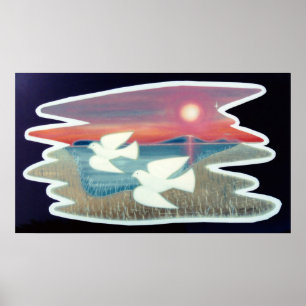 Doven in vlucht poster