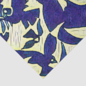 Doven in vlucht tissuepapier (Detail)