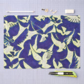 Doven in vlucht tissuepapier (Craft)