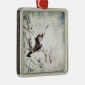 Doven Metalen Ornament (Rechts)