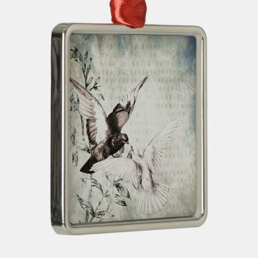 Doven Metalen Ornament (Rechts)