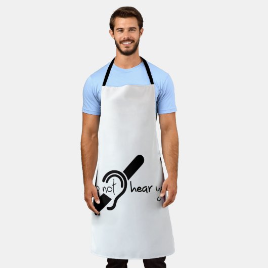 Doven, slechthorend, doofheid, gehoorverlies teken schort (Gedragen)