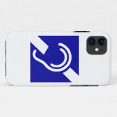 Dovensymbool Case-Mate iPhone Case (Achterkant (horizontaal))