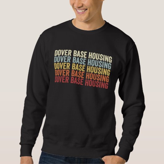 Dover Base Housing Delaware Dover Base Housing DE Trui (Voorkant)