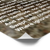 Dover Beach Poster (Hoek)