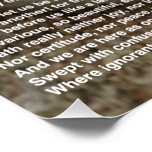 Dover Beach Poster (Hoek)