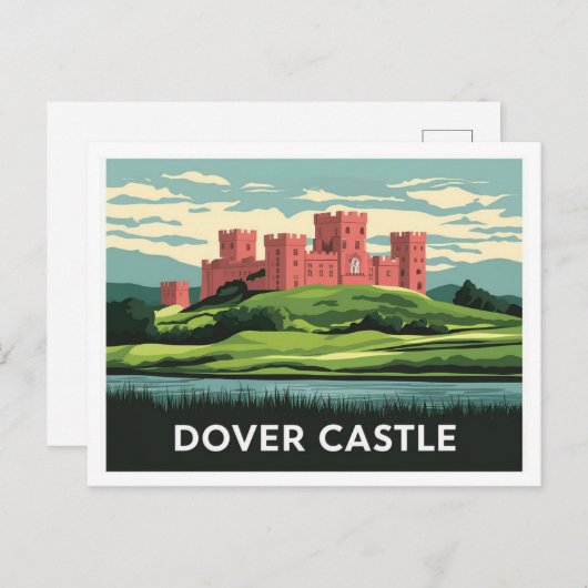 Dover Castle Briefkaart (Voorkant / Achterkant)