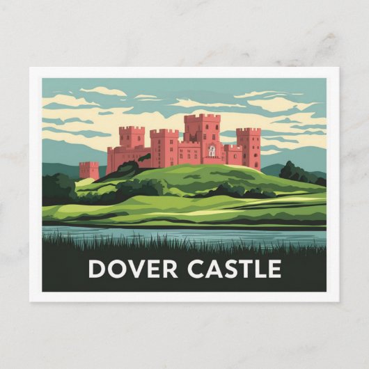 Dover Castle Briefkaart (Voorkant)