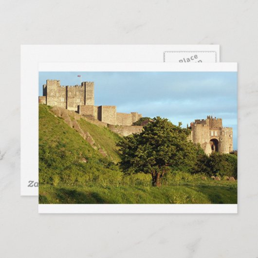 Dover Castle, Engeland, Verenigd Koninkrijk 2 Briefkaart (Voorkant / Achterkant)