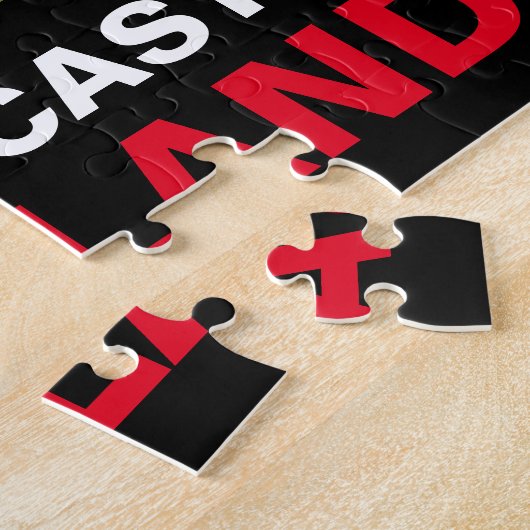 DOVER CASTLE, WALES LEGPUZZEL (Zijkant)