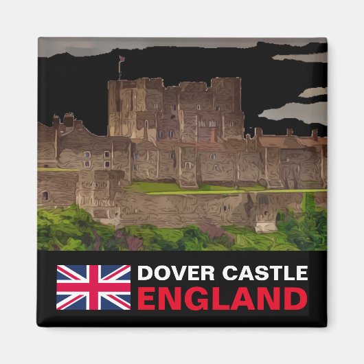 DOVER CASTLE, WALES MAGNEET (Voorkant)