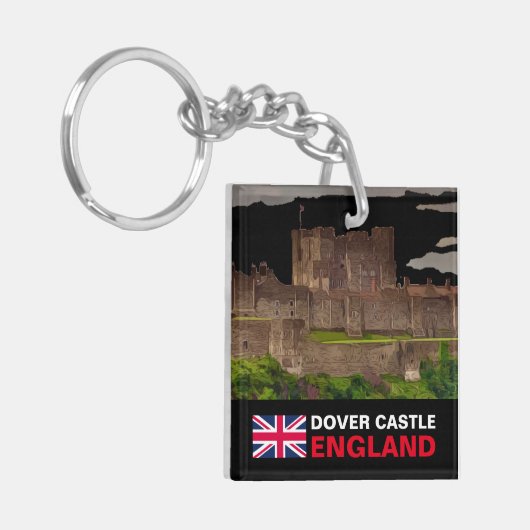 DOVER CASTLE, WALES SLEUTELHANGER (Voorkant Links)