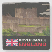 DOVER CASTLE, WALES STENEN ONDERZETTER (Voorkant)