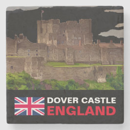 DOVER CASTLE, WALES STENEN ONDERZETTER